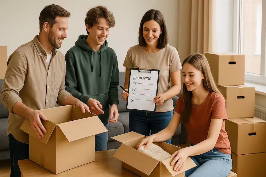 💼 Flytta med tonåringar – så gör ni övergången smidig